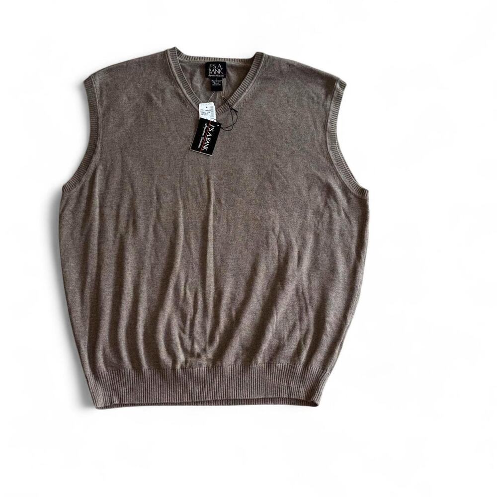 New Joseph A Bank JoS. A.  Bank large cotton sweater vest NWT